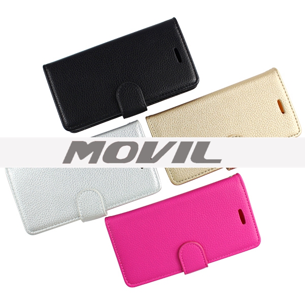 NP-2522 Cubierta de PU cuero Flip para iPhone 6 funda de cartera-26